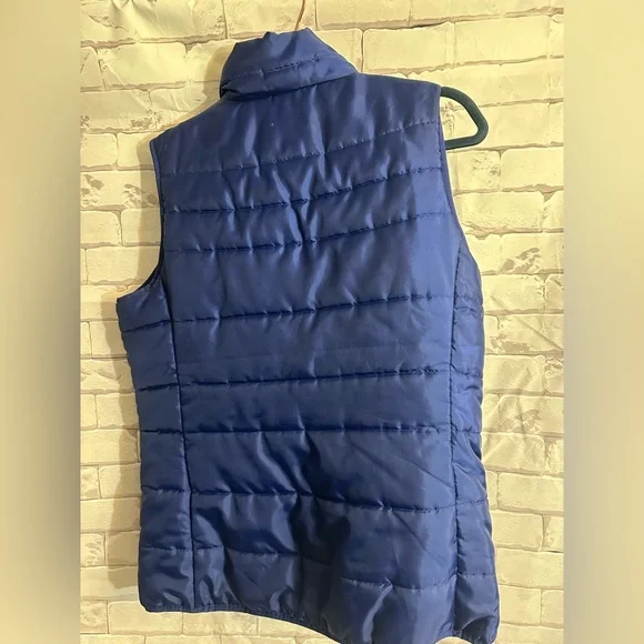 Blue Puffer Vest - Picture 2 of 3
